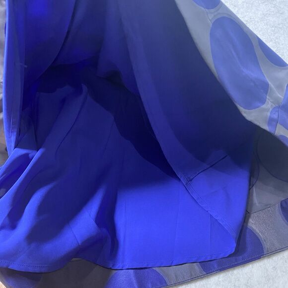 New Emily McCarthy Blue Celeste Crop Top XL Skirt XXL In Paco Two Piece Skirt - Picture 13 of 16